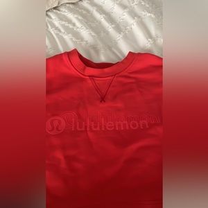 Lululemon crop sweatshirt